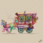une carriolle marrante…