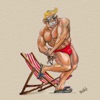 le vantard s'épile…